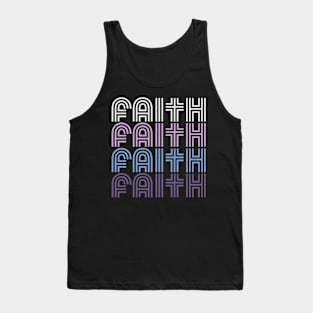 Faith Retro seventies style Tank Top